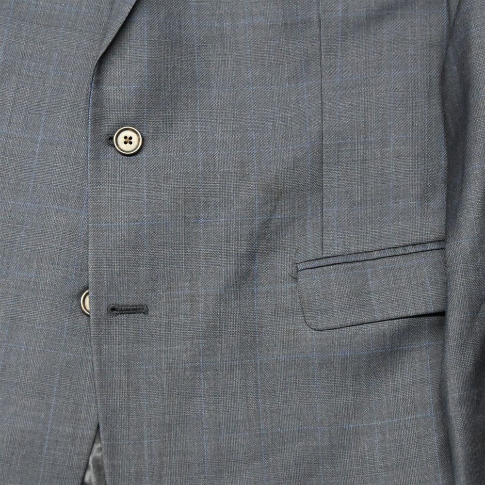 Lauren Ralph Lauren 46L 38x32 Navy Glenn Check Wool Sports Jacket Pants Suit - Picture 3 of 12